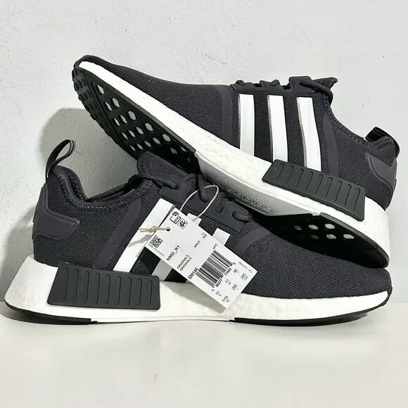 Adidas NMD_R1 “Aurora Black White” Men’s Size 11.5 Lifestyle Comfort Sneakers